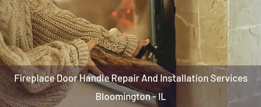  Fireplace Door Handle Repair And Installation Services Bloomington - IL