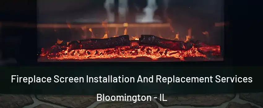  Fireplace Screen Installation And Replacement Services Bloomington - IL
