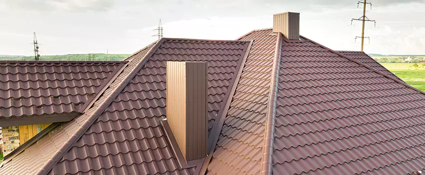 Residential Chimney Flashing Restoration in Bloomington, IL