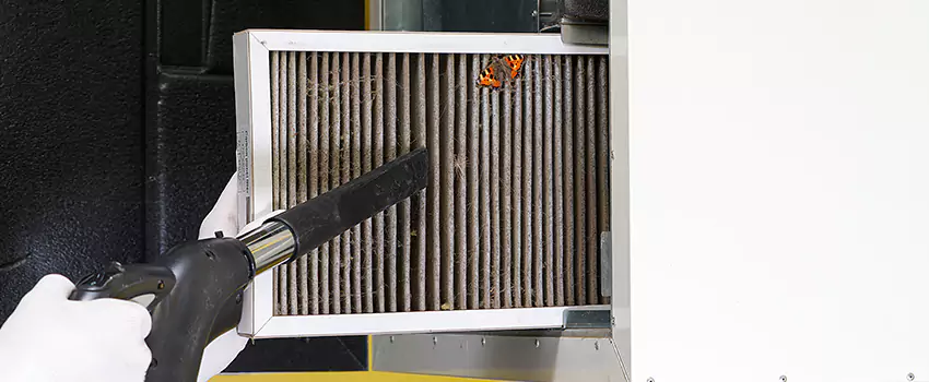 Clogged Air Duct Cleaning Process in Bloomington, IL