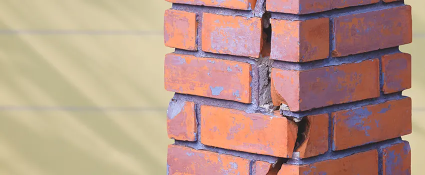 Broken Chimney Bricks Repair Services in Bloomington, IL