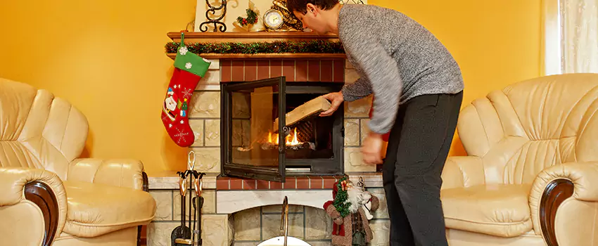 Gas to Wood-Burning Fireplace Conversion Services in Bloomington, Illinois