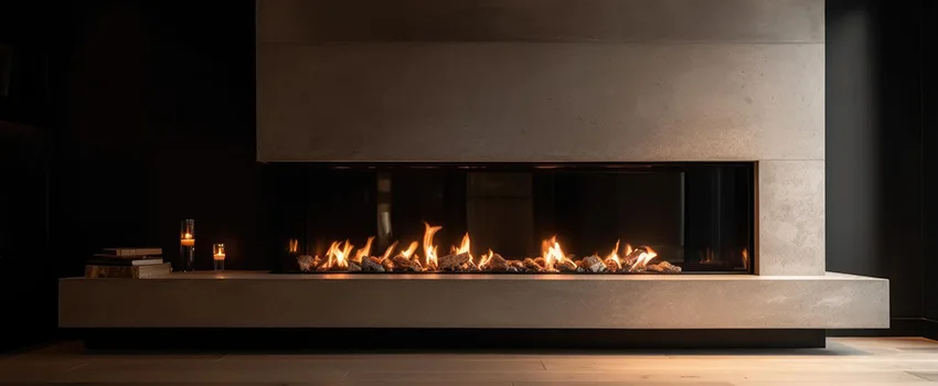 Gas Fireplace Ember Bed Design Services in Bloomington, Illinois