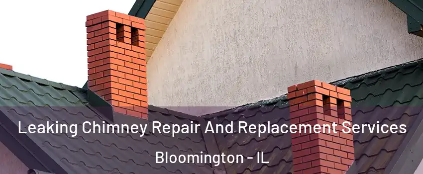  Leaking Chimney Repair And Replacement Services Bloomington - IL